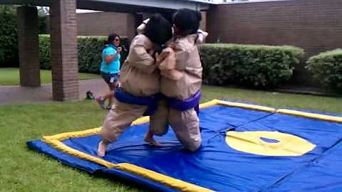Eric vs Erik.Sumo Wrestling..So funny!!