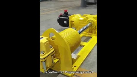 Servo Dual-Reel Winch #customwinch#winch