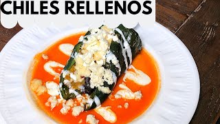 COMO HACER CHILES RELLENOS de frijoles