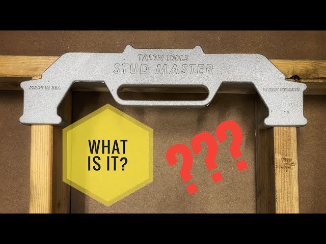 Put To The Test! StudMaster Framing Jig, Does It Work?