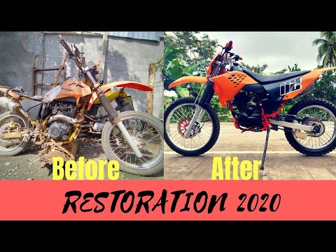  2020  restoration  rusi  DT RUSI KR125 RESTORATION 2020