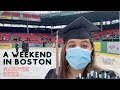 A Weekend in BOSTON | Graduation Vlog