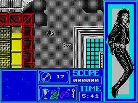Moonwalker for the zx spectrum 128 - YouTube