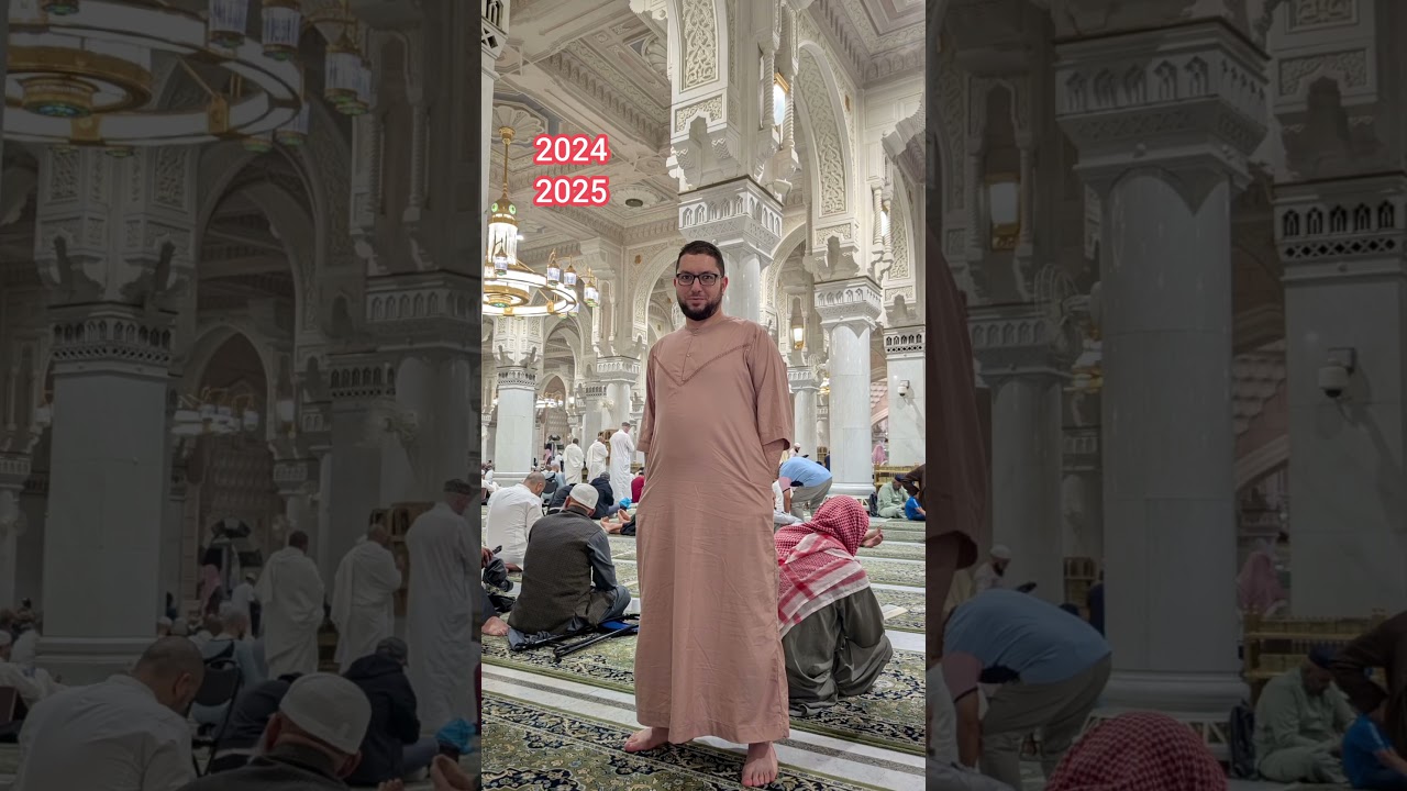ختم سنة 2024 بعمرة و بداية سنة 2025 بعمرة