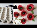 Jak zrobić śliczne kwiaty z opakowań po jajkach