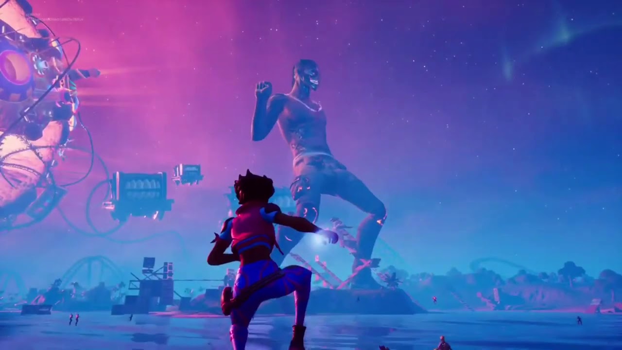 Fortnite Travis Scott Event (Full Concert) - YouTube