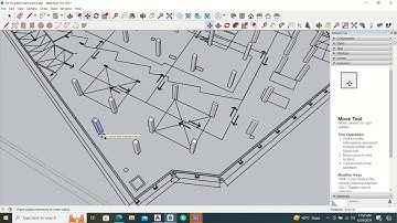Sketchup Tutorial - How To Turn 2D Floor Plan into 3D Models