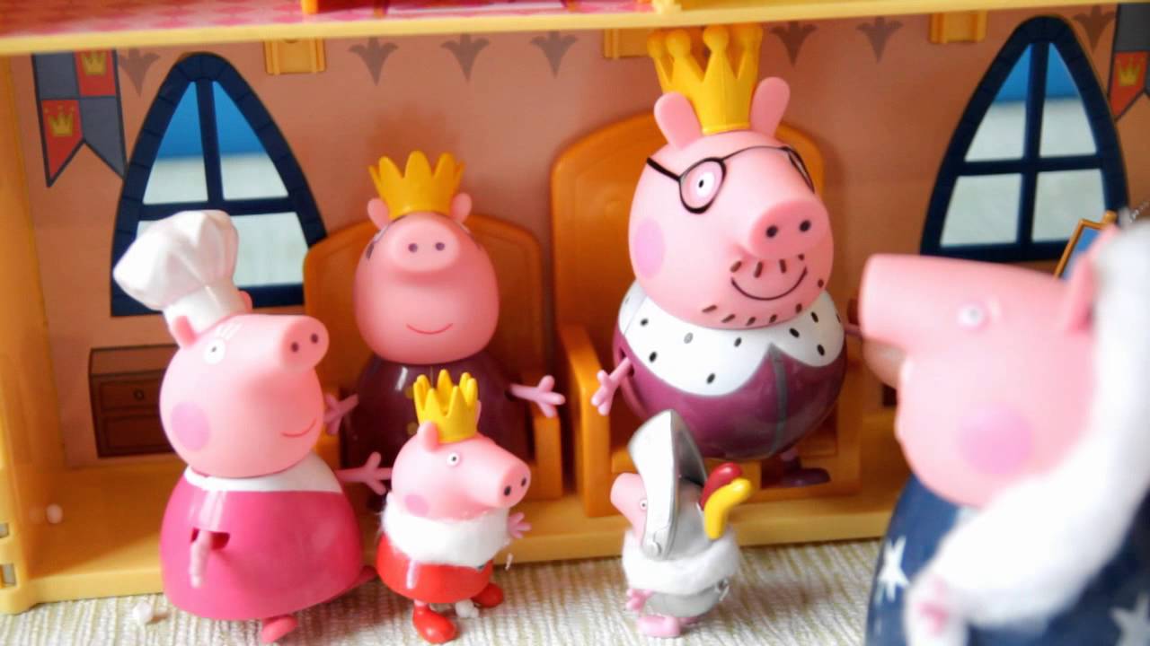 Свинка Пеппа 31 декабря Королевская семья Свинки Пеппи встречают Новый ...