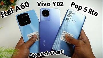Itel A60 Vs Vivo Y02 Vs Tecno Pop 5 LTE Speed Test, ১০ হাজারে! 🤔