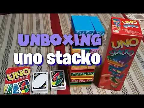UNBOXING UNO STACKO DAN KARTU