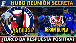 ¡REUNION SECRETA CON TURCO MOHAMED! ¿DIJO SI A CRUZ AZUL? - PIDEN DUPLA DE TORO Y EBERE