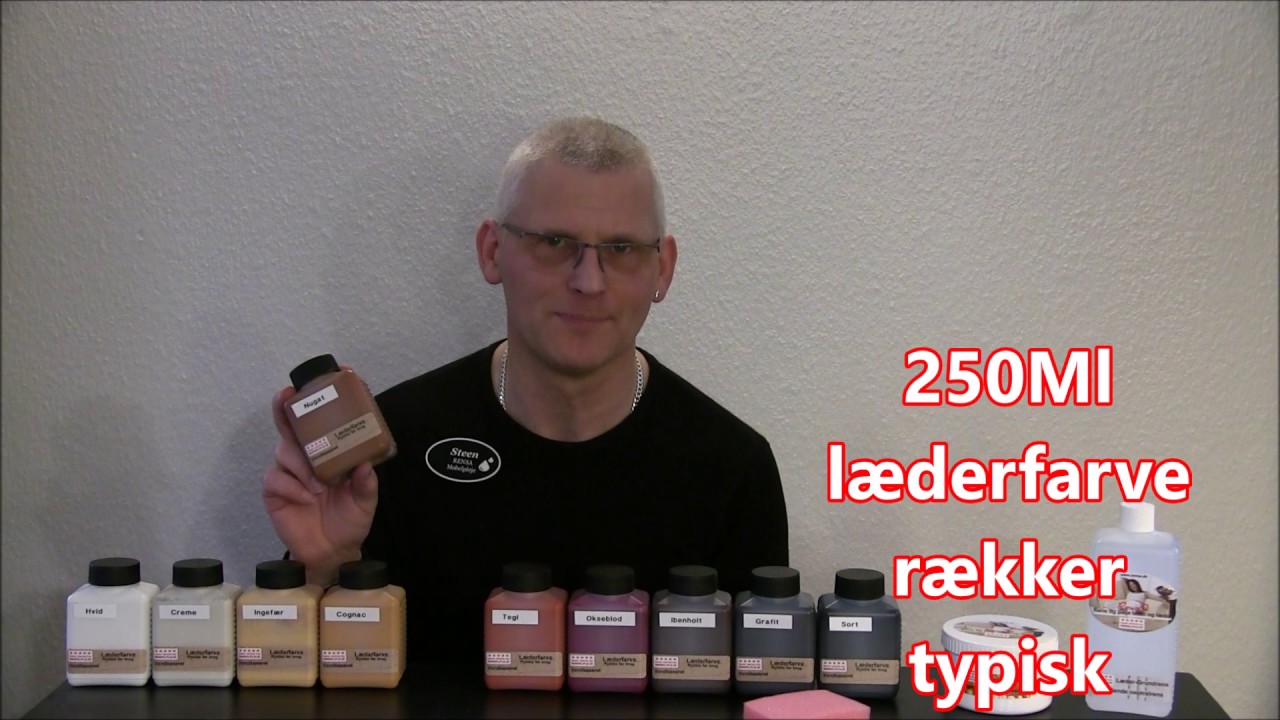 en snak om læderfarvning