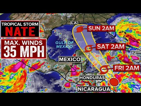 Tropical Storm Nate Could Pose Threat to US Gulf Coast