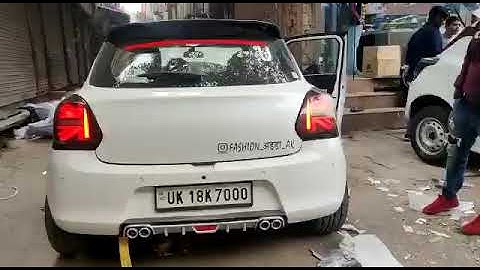 New swift led tail lights mini Cooper style