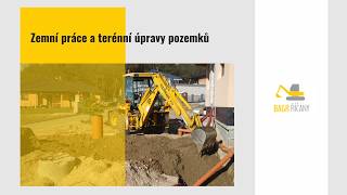BAGR ŘÍČANY - Břetislav Dejčmar: zemní a výkopové práce Říčany a okolí