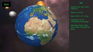Solar System - The Best Educational App screenshot 2