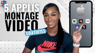 5 Applis  GRATUITES de montage video pour iPhone !