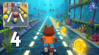 Cat Runner: Decorate Home - Gameplay Walkthrough Part 4 - Subway Cat Runner Game (iOS, Android) screenshot 3