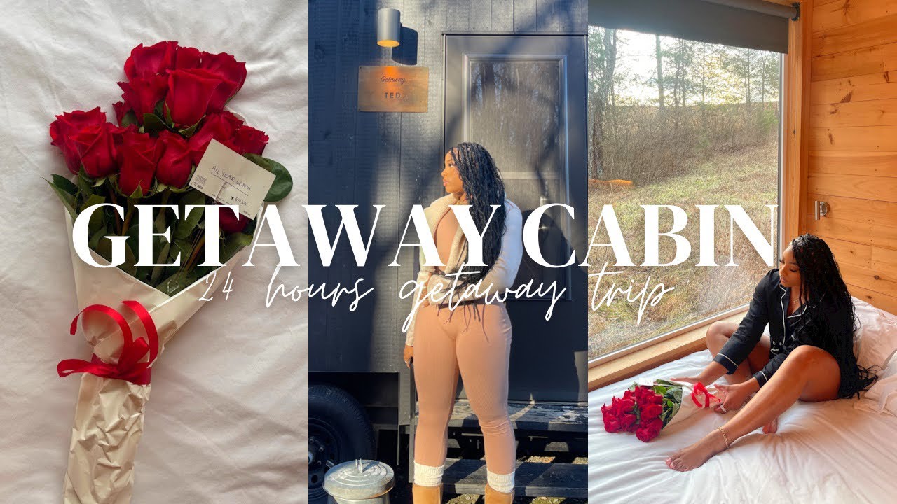 TRAVEL VLOG: Getaway Cabin | solo trip in a tiny cabin | full tour