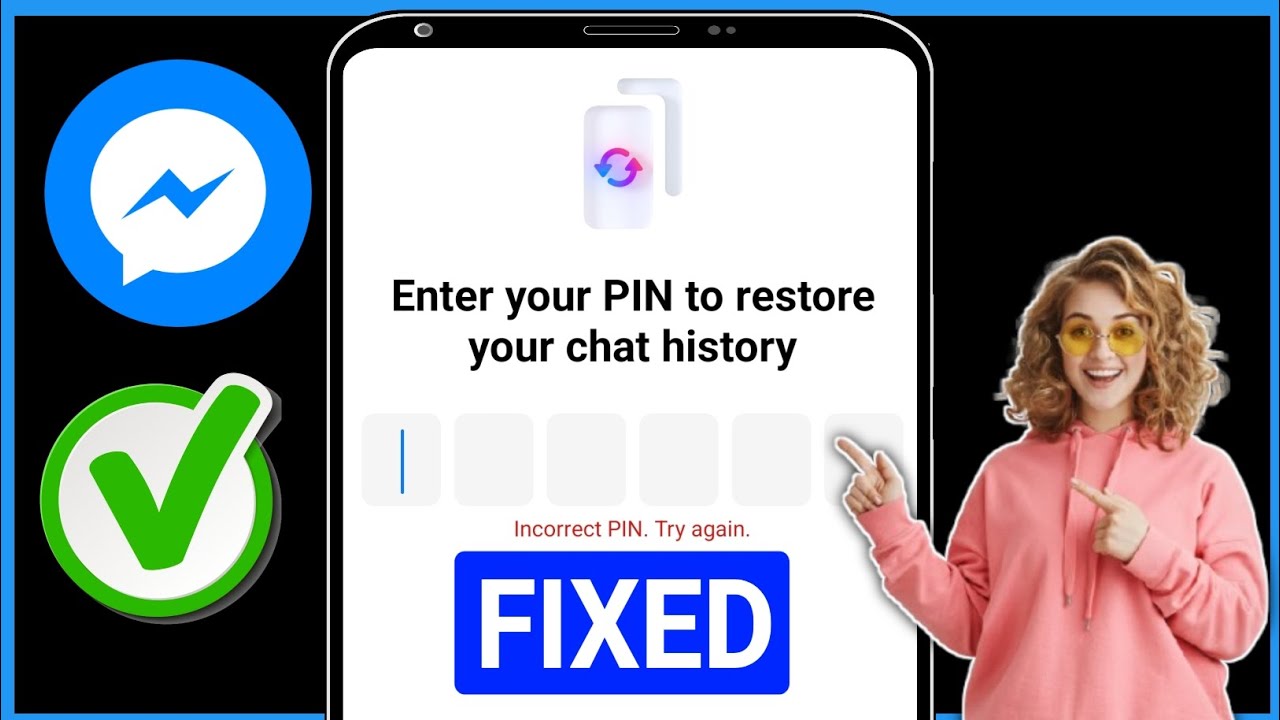 Jak naprawić opcję resetowania kodu PIN w Messengerze, która nie jest ...