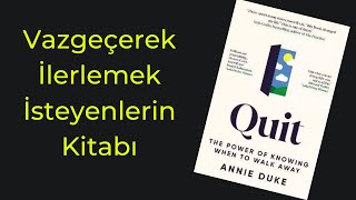 Kitap Özeti: Vazgeç