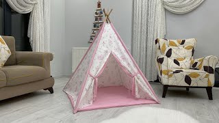 Making a Children's Play Tent ⛺