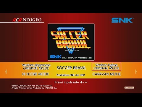 ACA NEOGEO Soccer Brawl (Switch) First Look on Nintendo Switch - Gameplay