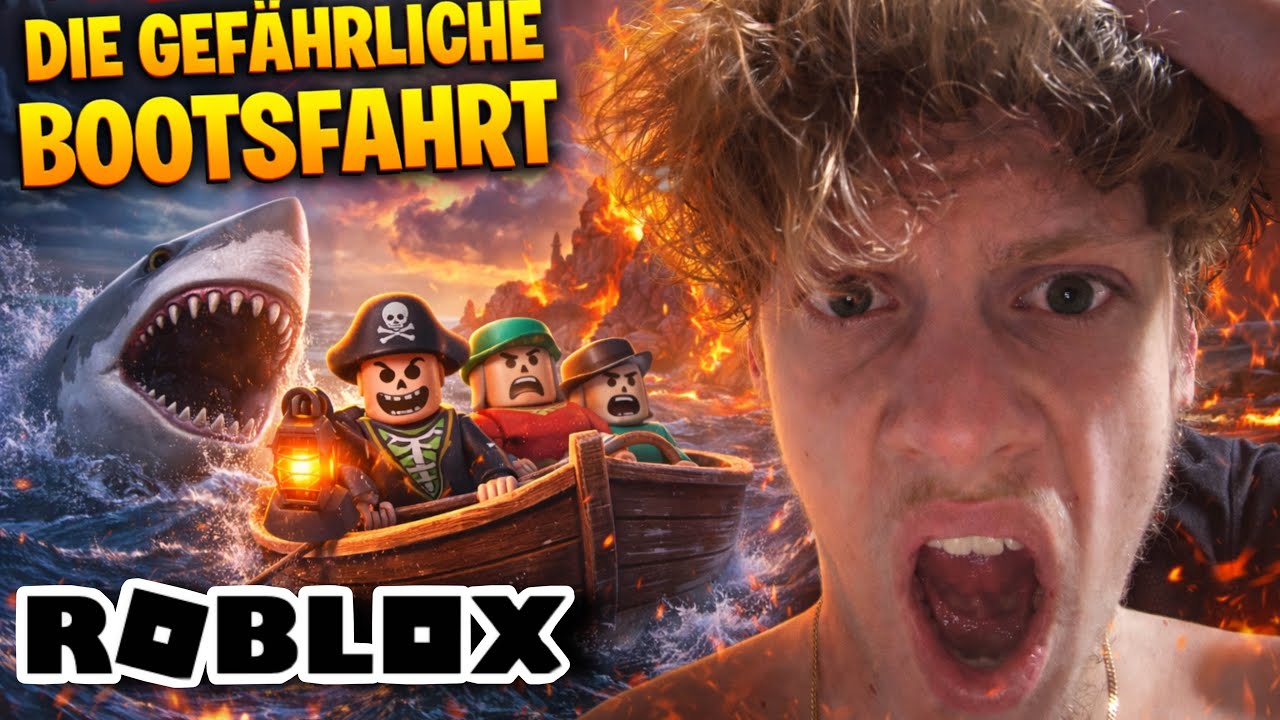ICH HABE FAST ÜBERLEBT… 😱 | Die gefährliche Bootsfahrt (ROBLOX)