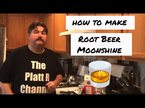 How to make Root Beer Moonshine