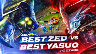 #1 Yasuo Korea vs #1 Zed Korea *30,000 Hours of Champion Mastery*