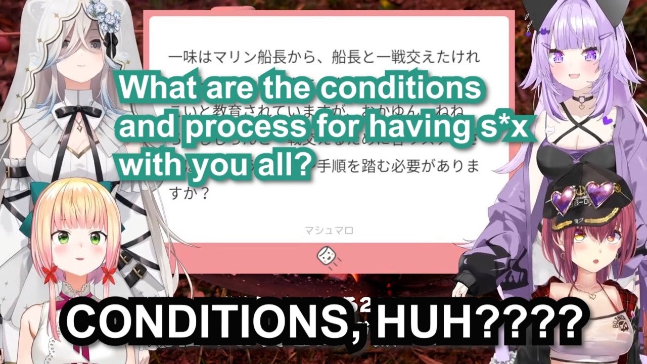 Marine, Okayu, Nenechi & Botan eat SKB maro PT11【Eng Sub / Unhinged / Cultured / hololive】