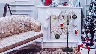 Ornament Display Tree Metal Christmas Stand Holder Hanger Hook Black  by HOHIYA
