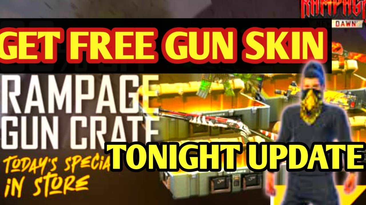 CLAIM GUN SKIN 60•/• OF ON RAMPAGE GUN