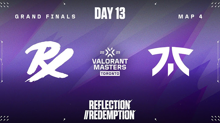 PRX vs. FNC — VALORANT Masters Toronto — Grand Final - Map 04