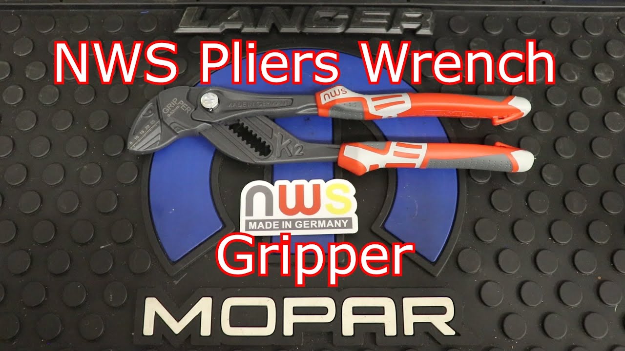 First Look at the Brand New NWS Pliers Wrench Gripper! YouTube