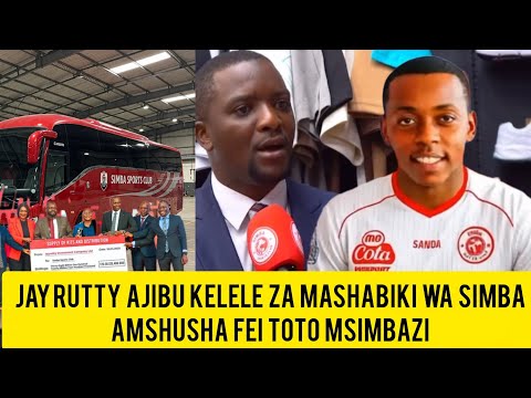 LIVE JAYRUTTY ASEPA NA FEI TOTO ASHUSHA BUS JIPYA ATOA JEZI ZA MAZOEZI SIMBA KAMA ULAYA VILE