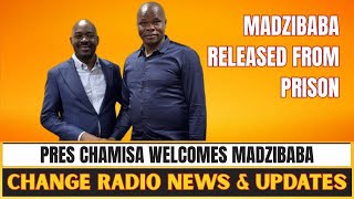 PRES CHAMISA WELCOMES MADZIBABA VESHANDUKO AFTER PRISON RELEASE | CRZ NEWS