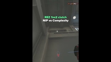🔥 REZ 1vs2 clutch NIP vs Complexity (nuke) #shorts #csgo @ BLAST Premier Fall Groups 2023