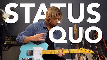 Status Quo "Down Down" in OPEN G TUNING Guitar Lesson