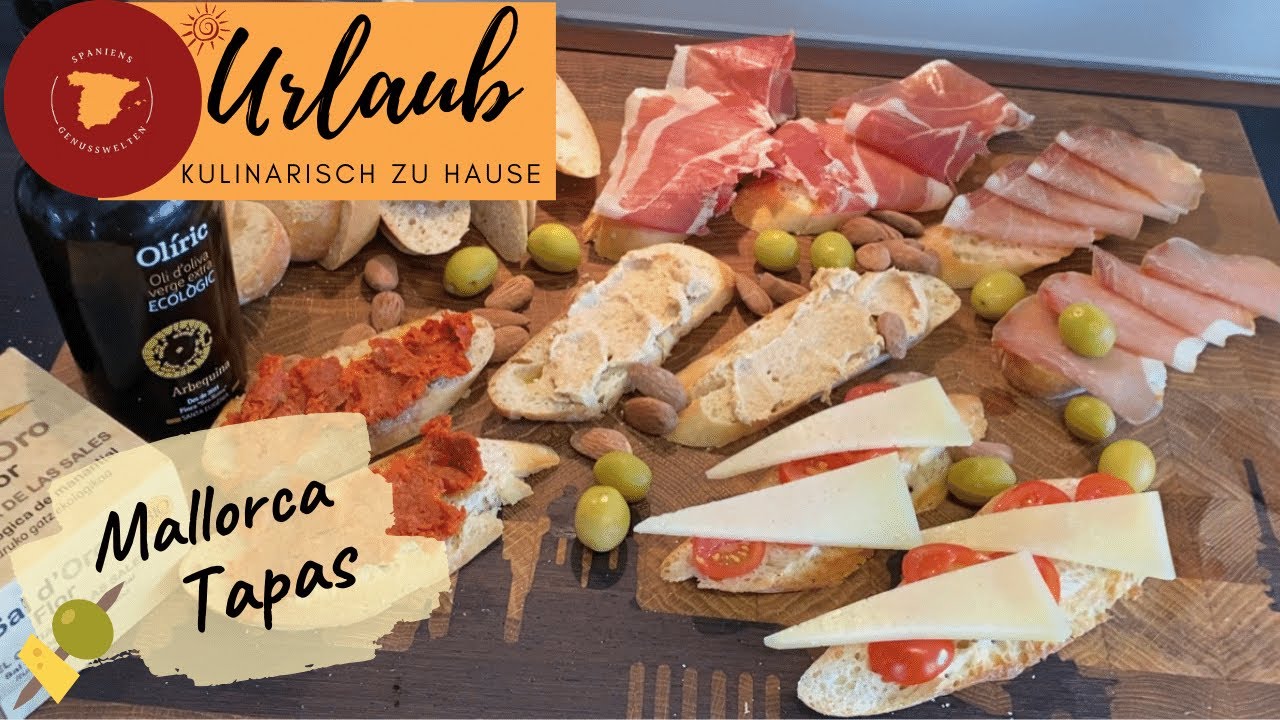 🇪🇸 Mallorquinisches Pamboli - Spanische Brotzeit zum selber machen 🇪🇸