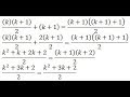 الاستقراء الرياضي Mathematical Induction practicing 1