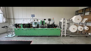 Kn95Ffp2 Mask Machine High Speed 100-120 Pcsmin Full Optional Available In Italy