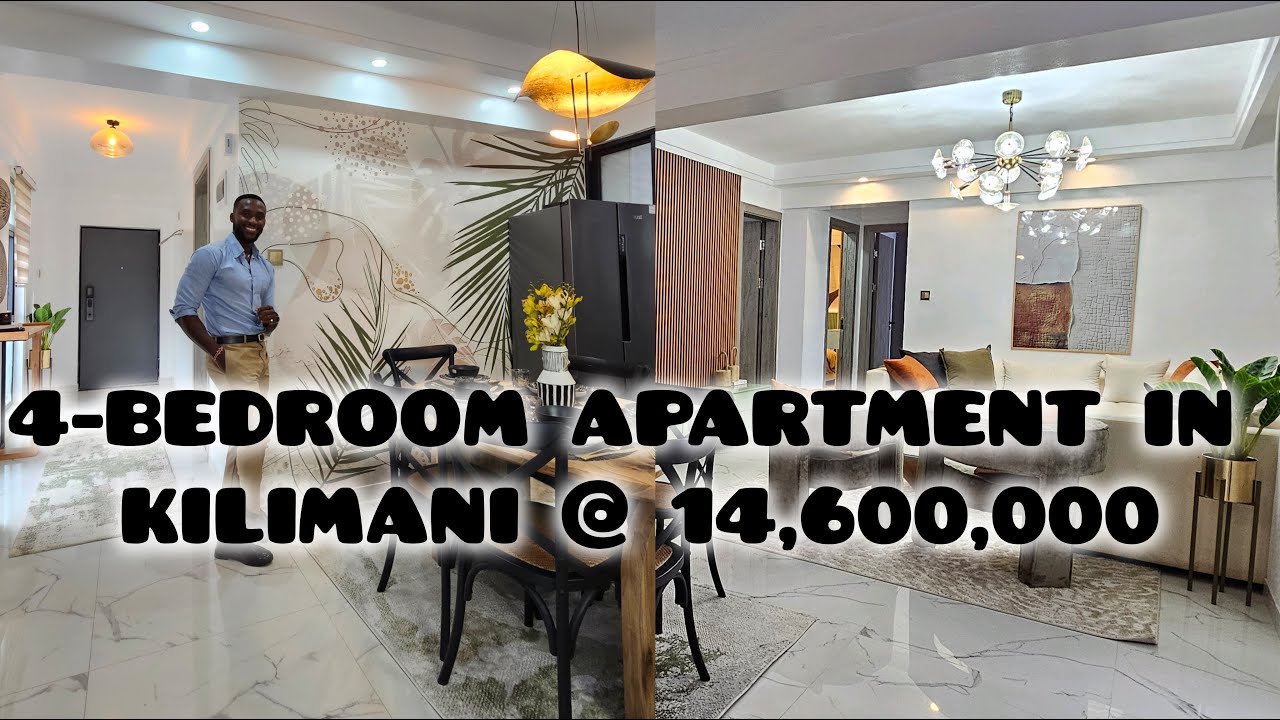 Inside A KSH 14,600,000 4-BEDROOM APARTMENT UNIT IN KILIMANI | HOUSE TOUR