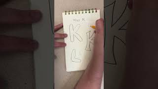 Sketchbook Warm Up- Bubble Letters