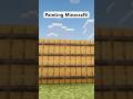 Painting the BARREL (side) in Minecraft! #minecraft #texturepack