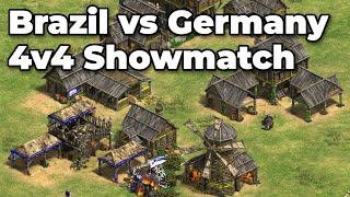 Brazil vs Germany 4v4 Showmatch