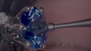 PLATINUM CEYLON SAPPHIRE RING   Part 2