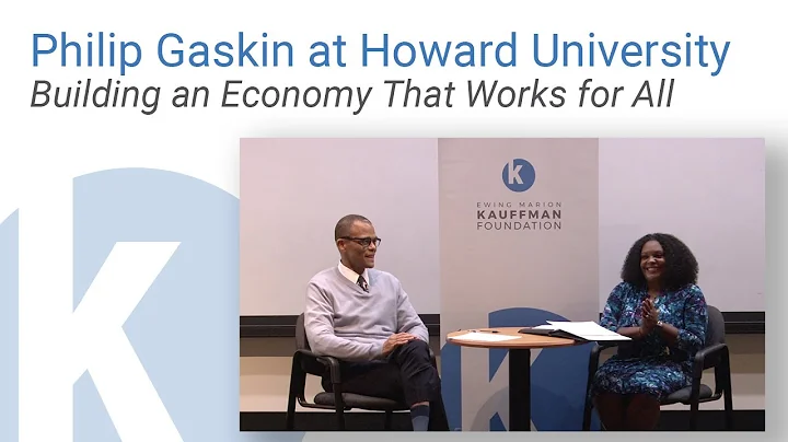 Philip Gaskin Discusses An Economy That Works For All At Howard University