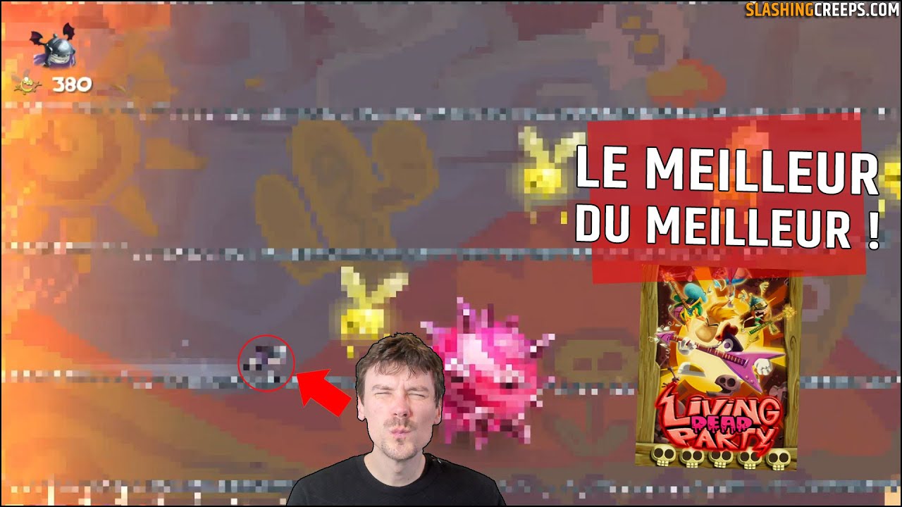 Les meilleurs niveaux de Rayman Legends ! Version remixée 8 bit - YouTube