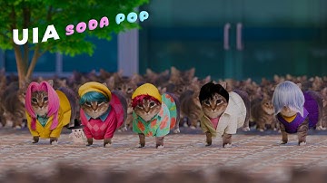 OIIA CAT x SODA POP [4K] (KPop Demon Hunters Scene)